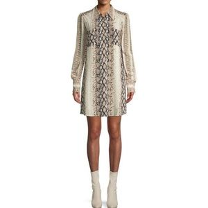 Joie Snakeprint Shirt Dress - Worn Twice